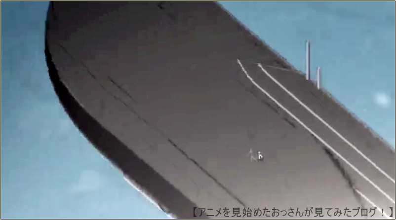 飛行船から吹き飛ばされて 飛行船の上に着地 Bakumatsu アニメ はヒドイ設定 演出の数々 飛行船 アニメ おっさん 飛行船から吹き飛ばされて 飛行船の上に着地 Bakumatsu アニメ はヒドイ設定 演出の数々 飛行船 アニメ おっさん