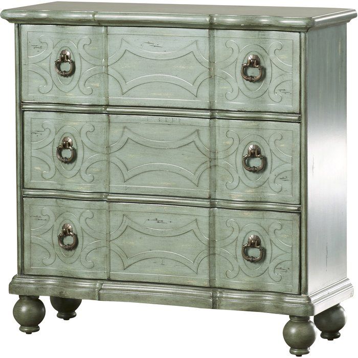 Miquelon Scroll 3 Drawer Accent Chest In 2020 Stylish Cabinet Master Bedroom Colors High Fashion Home