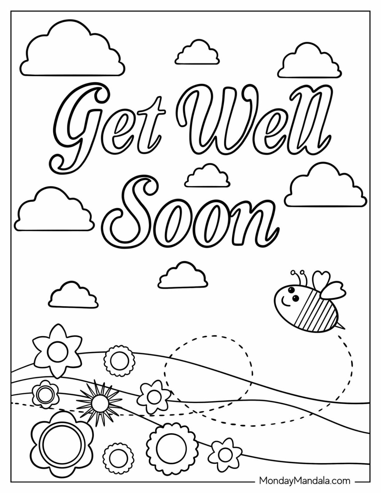 20 get well soon coloring pages - 8052d7424dba09305b77b2b4ed3e17f7