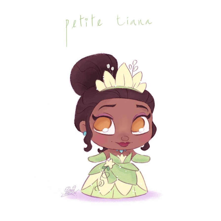 Petite Tiana Disney art, Kawaii disney, Cute disney Petite Tiana Disney art, Kawaii disney, Cute disney