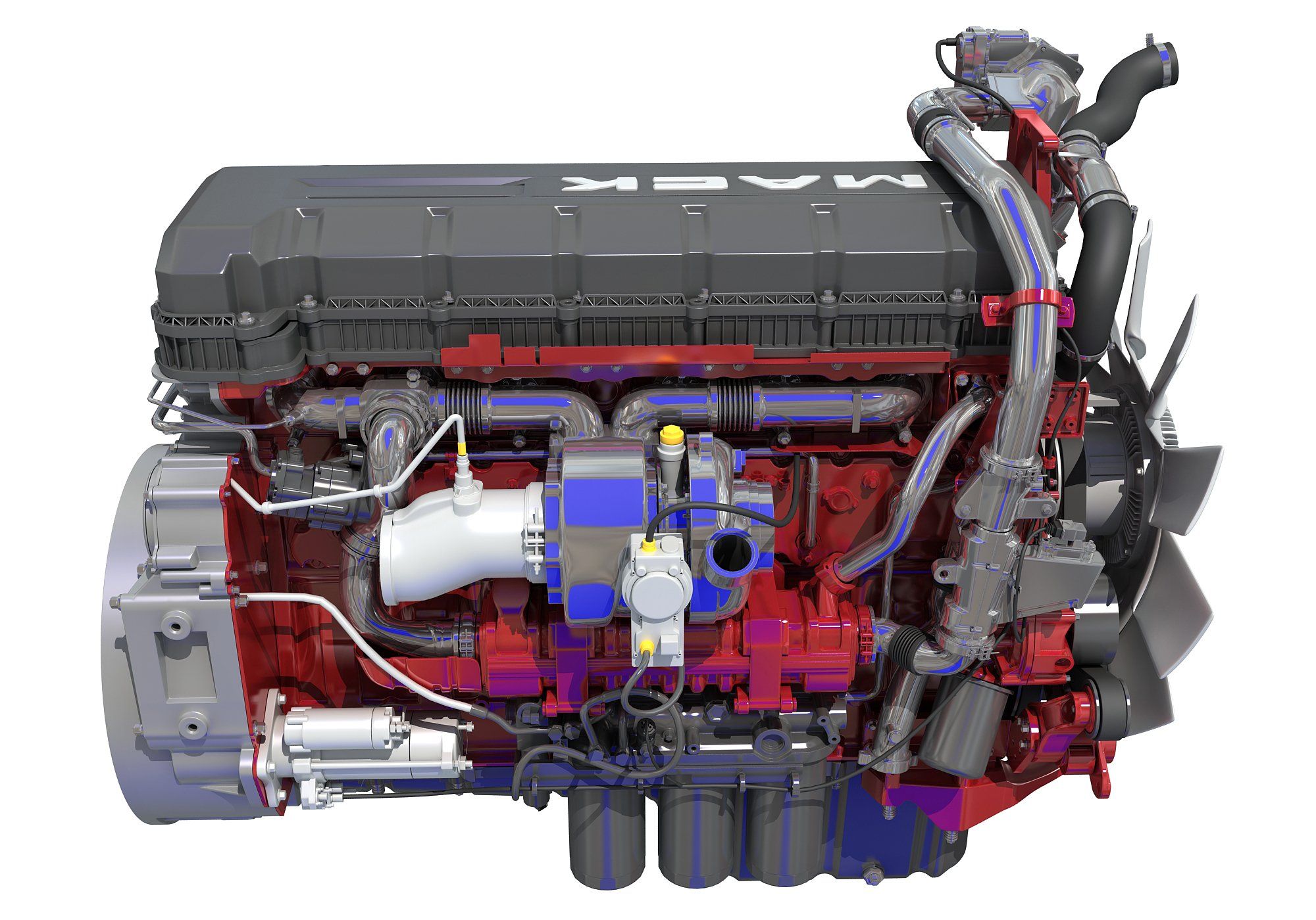 Mack Mp8 Engine Parts Diagram : Mack Mp8 Engine Diagram - Wiring