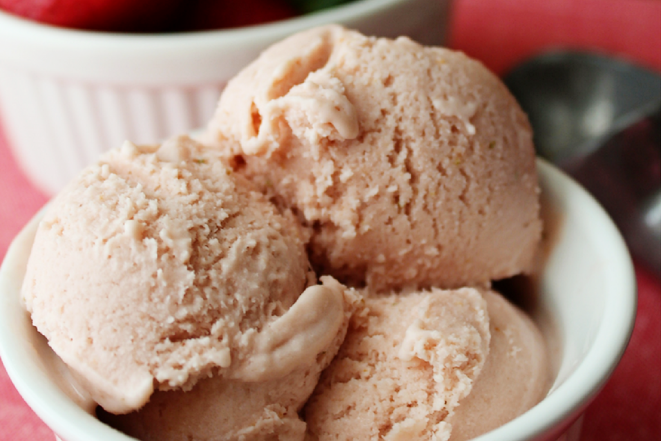 Strawberry Honey Ice Cream Recipe Honey Ice Cream Ice Cream Tasty Kitchen