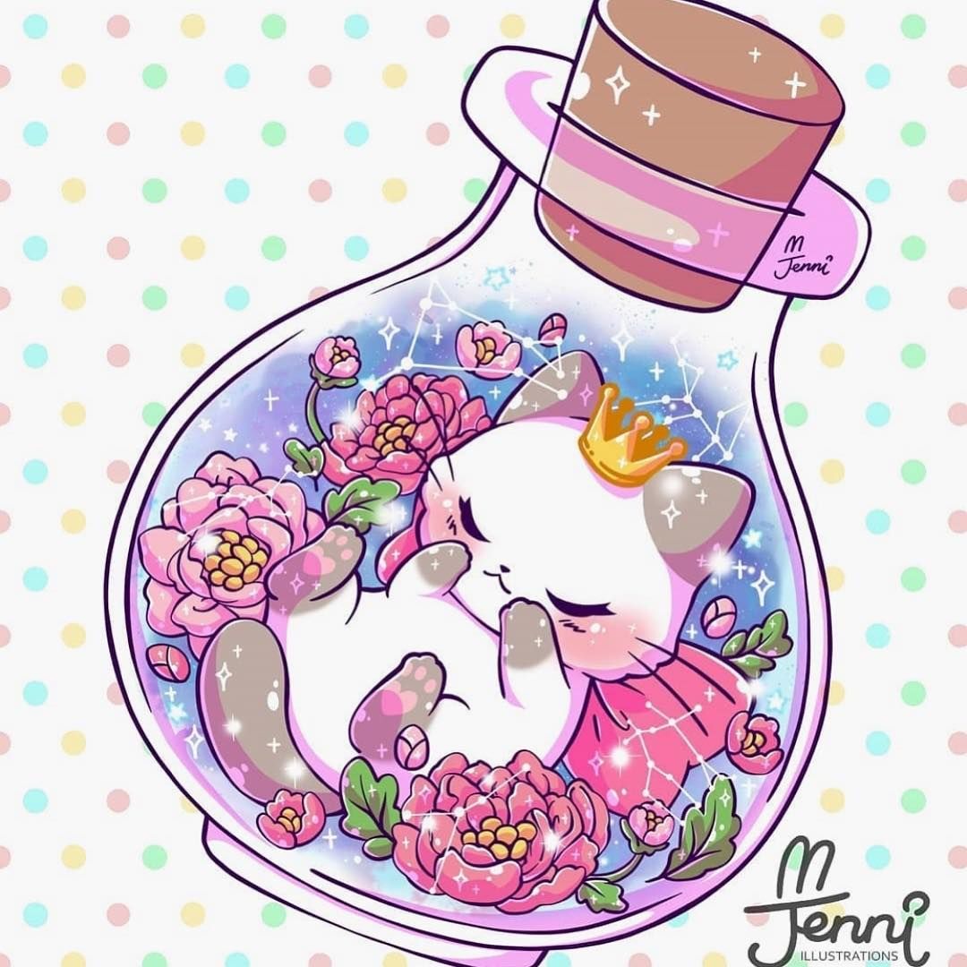 Talia On Instagram Cartoon Talia Jennillustrations Cat