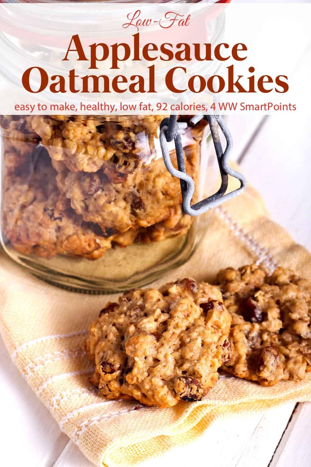 Healthier Indulgence Low Fat Applesauce Oatmeal Cookies Recipe healthier-indulgence-low-fat-applesauce-oatmeal-cookies-recipe