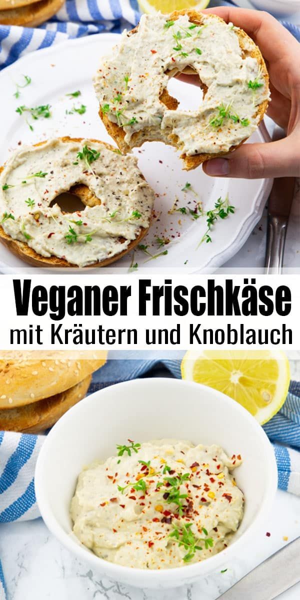 Veganer Cashew Frischkäse