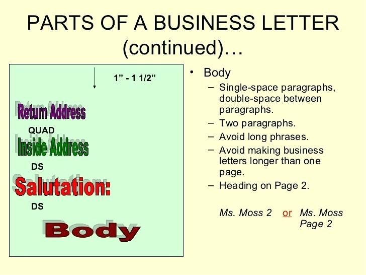 business letter heading proper heading for a letter standard proper standard letter heading