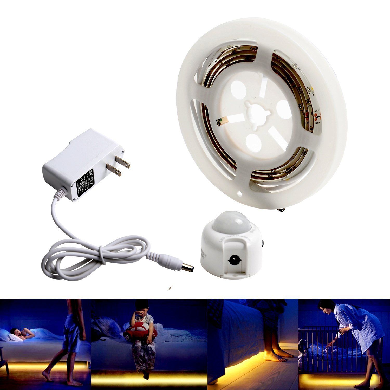 #HonestEast Smart Under Bed Light Motion Activated #LED ...