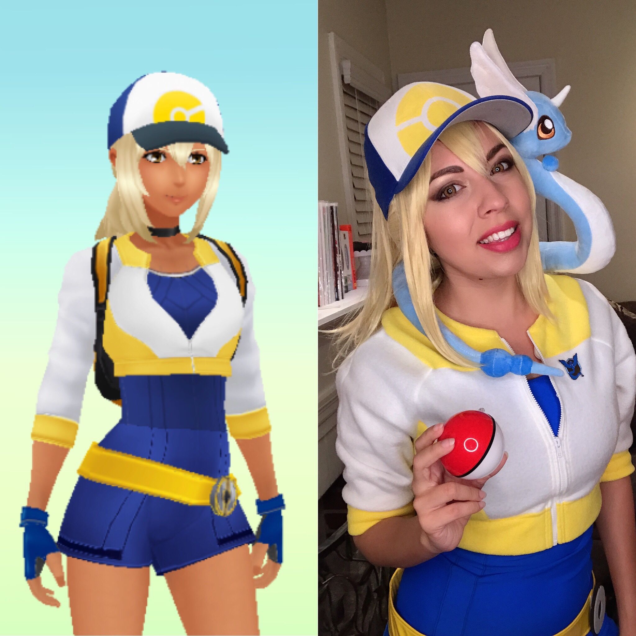 Cosplayed my own Pokémon Go avatar last weekend! Was a few months