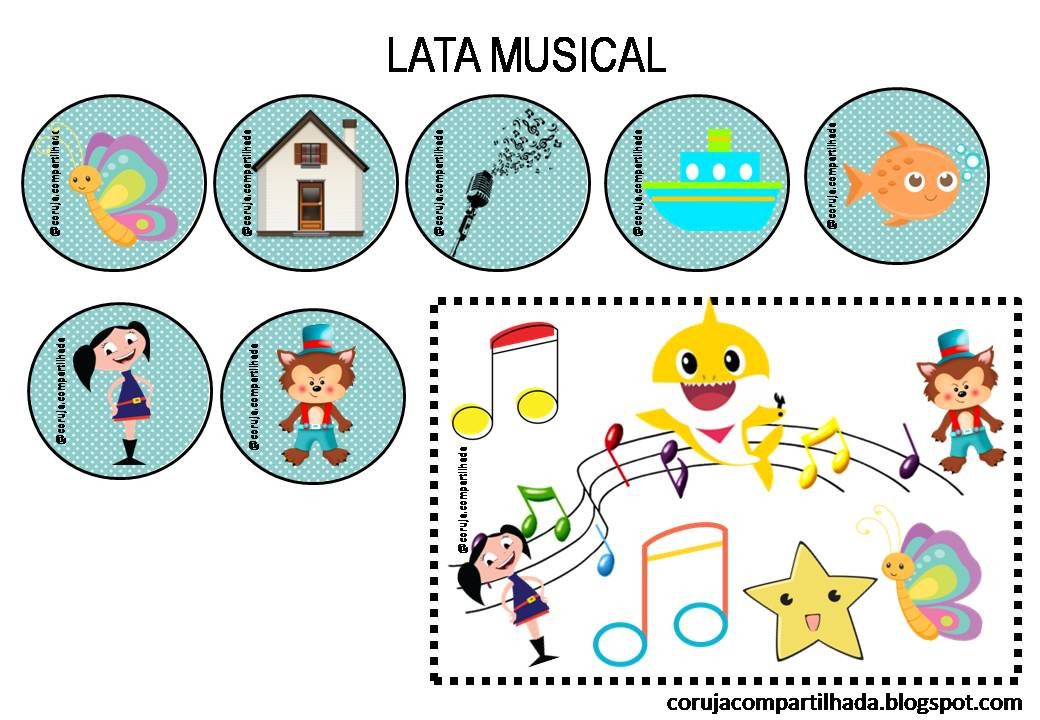 Es Una Lata El Trabajar Musical Lata Musical | Música na educação infantil, Educação infantil
