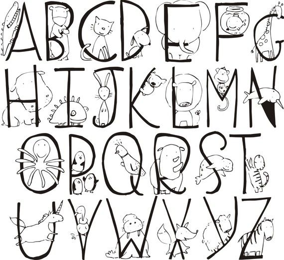 animal typing font animal typing font