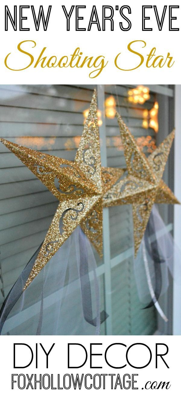 New Years window decoration New Years window decoration