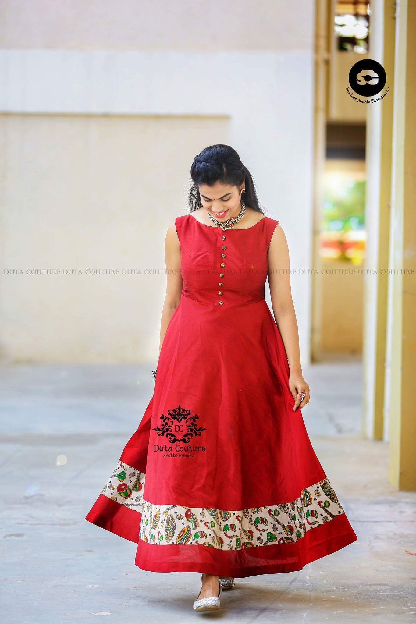 Dresses Image By Neeru Cotton Dress Pattern Indian Designer