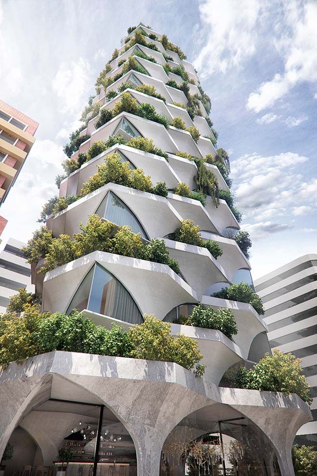 Sunflower Tower by odD+ Architects #architecture