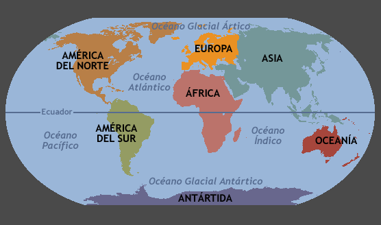 Los Continentes Buscar Con Google Continentes Oceano Educación Del Bebé