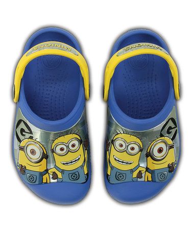 Crocs Despicable Me Minions Blue Yellow Clog Infant Toddler Kids Toddler Crocs Baby Girl Outfits Newborn Kids Shoes