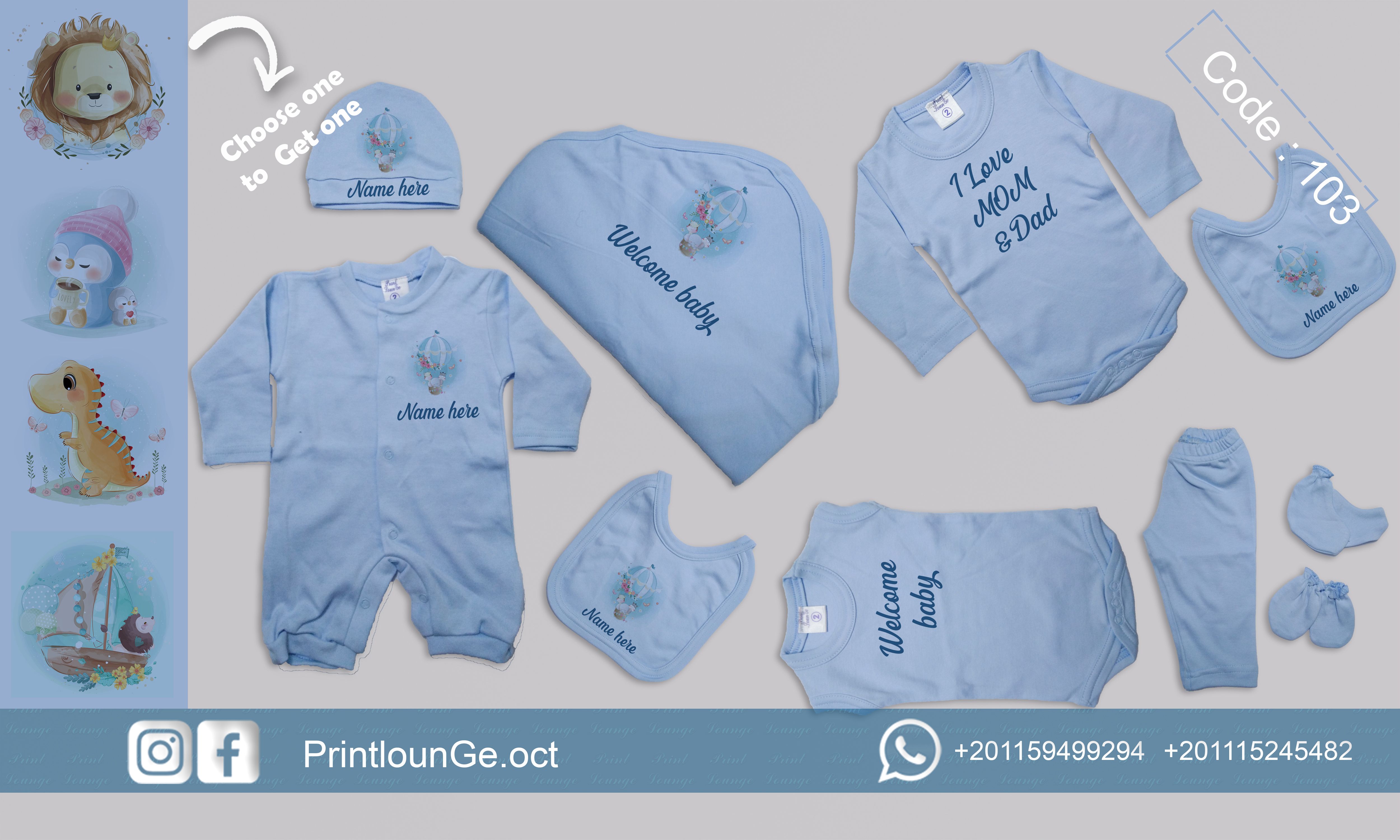 Salobit Baby Bodysuit Baby Bodysuit Bodysuit Print