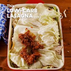 PSA: Cabbage Lasagna Is Now A Thing PSA: Cabbage Lasagna Is Now A Thing