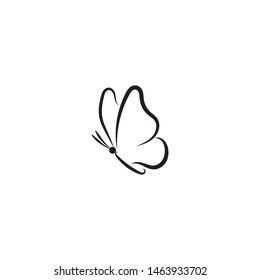 Similar Images, Stock Photos & Vectors of Butterfly continuous line drawing elements set isolated on white background for logo or decorative element. Vector illustration of various insect forms in trendy outline style. - 639807145 | Shutterstock Simple Butterfly Tattoo, Butterfly Logo, Butterfly Drawing, Cute Small Tattoos, Dainty Tattoos, Cute Tattoos, Diskrete Tattoos, Line Art Tattoos, Tattos