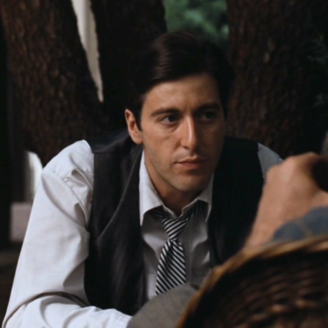 Al pacino in the godfather 1972 young al pacino al pacino the godfather