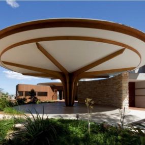 Hillside House Plan Makes Contemporary Look Earthy!