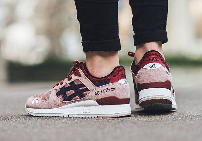 Asics Gel Lyte Iii Adobe Rose Sneakerfiles Womens Sneakers Gel Lyte Iii Asics Sneakers