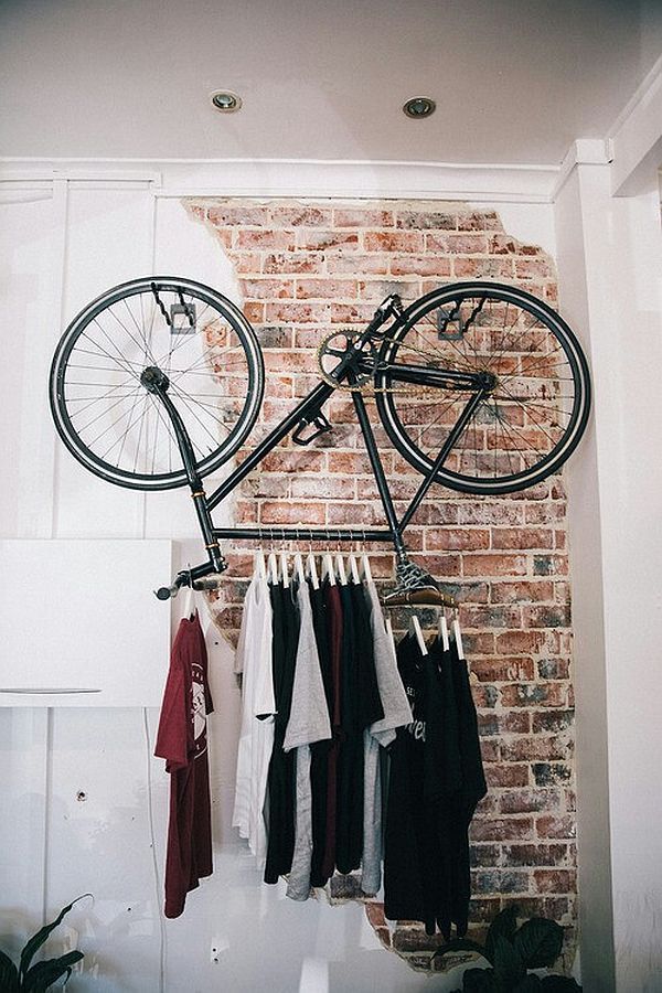Upcycling Recycelte Fahrräder für kantige Street Art-Interieurs sowie die … - UPCYCLING IDEEN