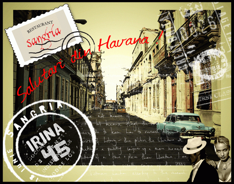 Cuban Party Postcard Invitation Cuban Theme Pinterest Cuban