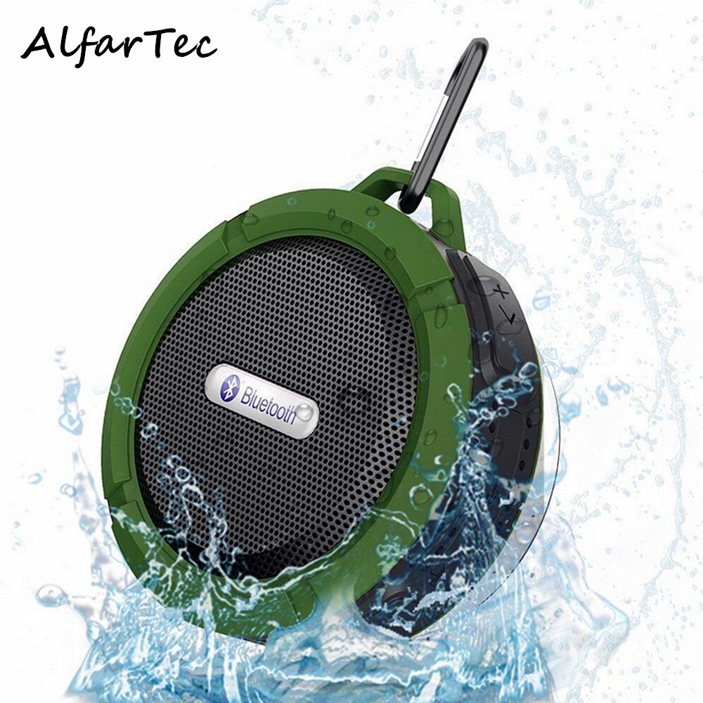 Bluetooth Wireless Speaker Portable Outdoor Waterproof speakerphone With Hook