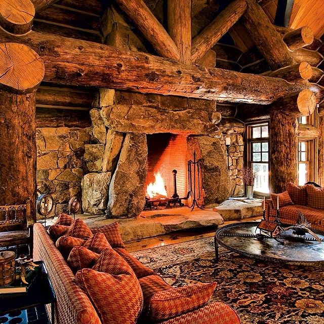 Log Home Living On Instagram If Fred Flintstone Owned A Loghome Loghouse Logs Logcabin Cabin Stone Rustic House Homes - Log House Stone Fireplace Log Home Living On Instagram If Fred Flintstone Owned A Loghome Loghouse Logs Logcabin Cabin Stone Rustic House Homes - Log House Stone Fireplace