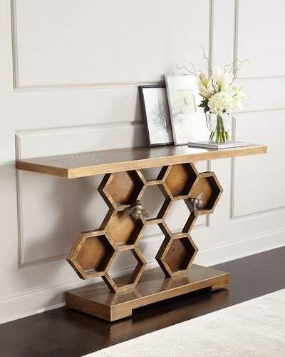 John Richard Collection Bumble Bee Console Table Decor Home Decor Modern Console Tables