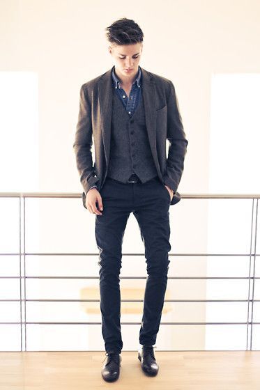 Sisley Blazer Polo Ralph Lauren Shirt Zara Trousers Sisley Blazer Polo Ralph Lauren Shirt Zara Trousers