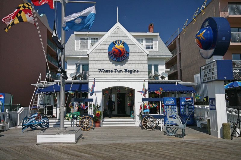 Ocean City Boardwalk, Ocean City Md... 