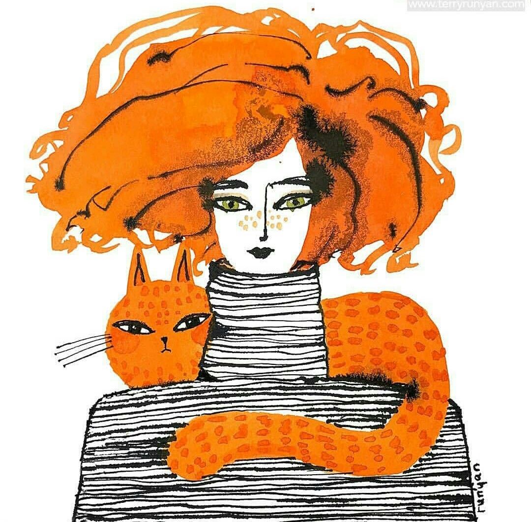 Pin By On Art Prints Cat Art pin-by-on-art-prints-cat-art