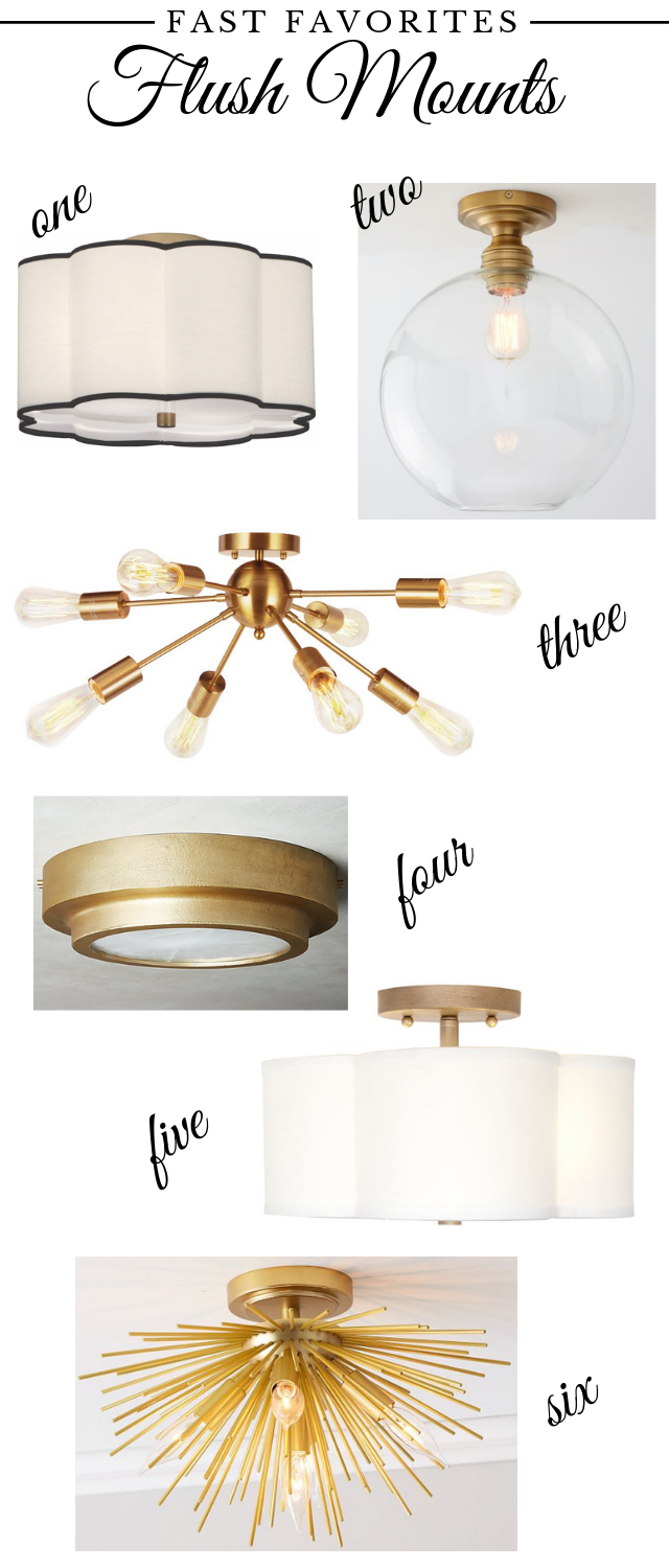 Fast Favorites Flush Mount Lighting Emily A. Clark Flush mount