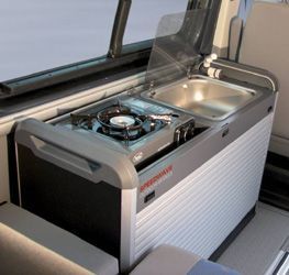 Image result for campervan kitchen ideas | Survival fire, Kitchen