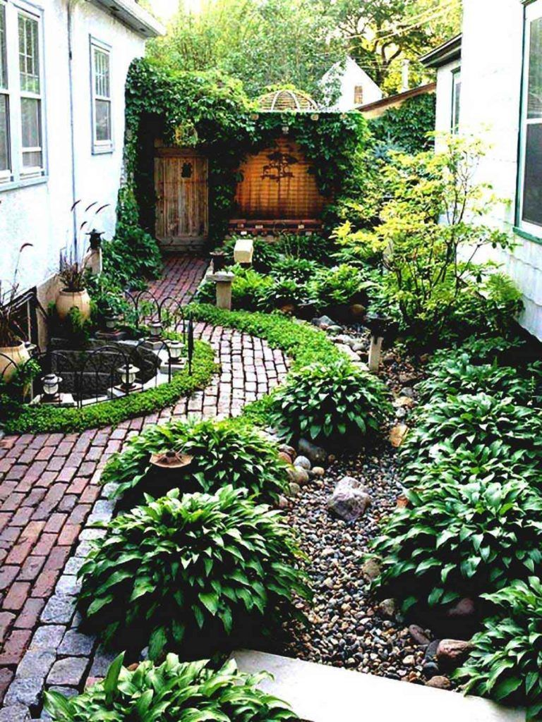 Astonishing Cheap No Grass Backyard Ideas - tyuka.info | Front yard