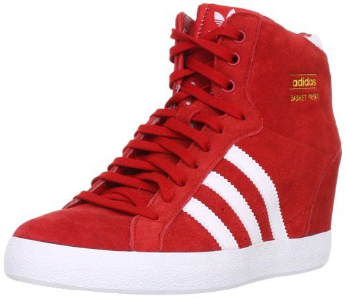 zapatos adidas rojos para mujer