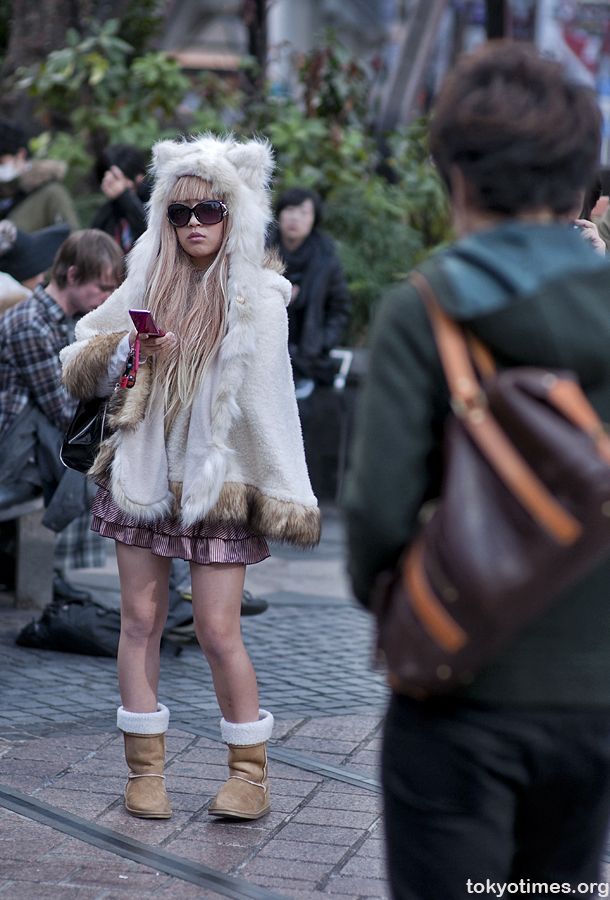 kawaii winter gyaru