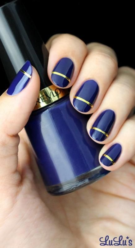 19 Fun Easy Nail Designs For Short Nails More Striped Nails Simple Nail Art Designs Metallic Nail Art 19 Fun Easy Nail Designs For Short Nails More Striped Nails Simple Nail Art Designs Metallic Nail Art