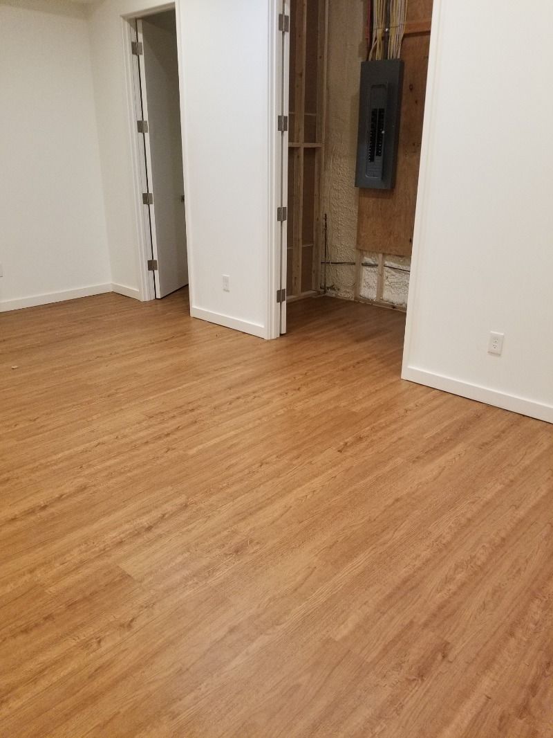 LVT is a great product for finished basement flooring. Here is a photo LVT is a great product for finished basement flooring. Here is a photo