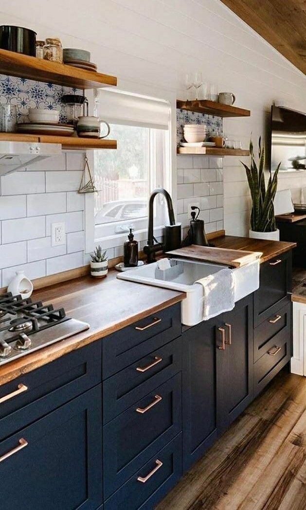 Kitchen Room Design, Kitchen Redo, Kitchen Makeover, Kitchen Style, Home Decor Kitchen, Kitchen Dining Room, Interior Design Kitchen, New Kitchen, Modern Kitchen