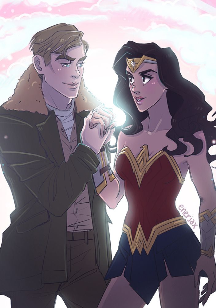 I Need Steve And Diana Holding Hands Pls (;A;) Because I Love Them - 703x1000 - jpeg Superhero Holding Hands