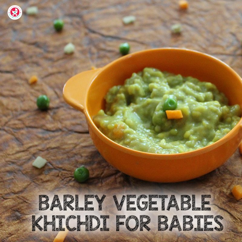 barley vegetable khichdi for babies recipe vegetables baby food recipes barley recipe