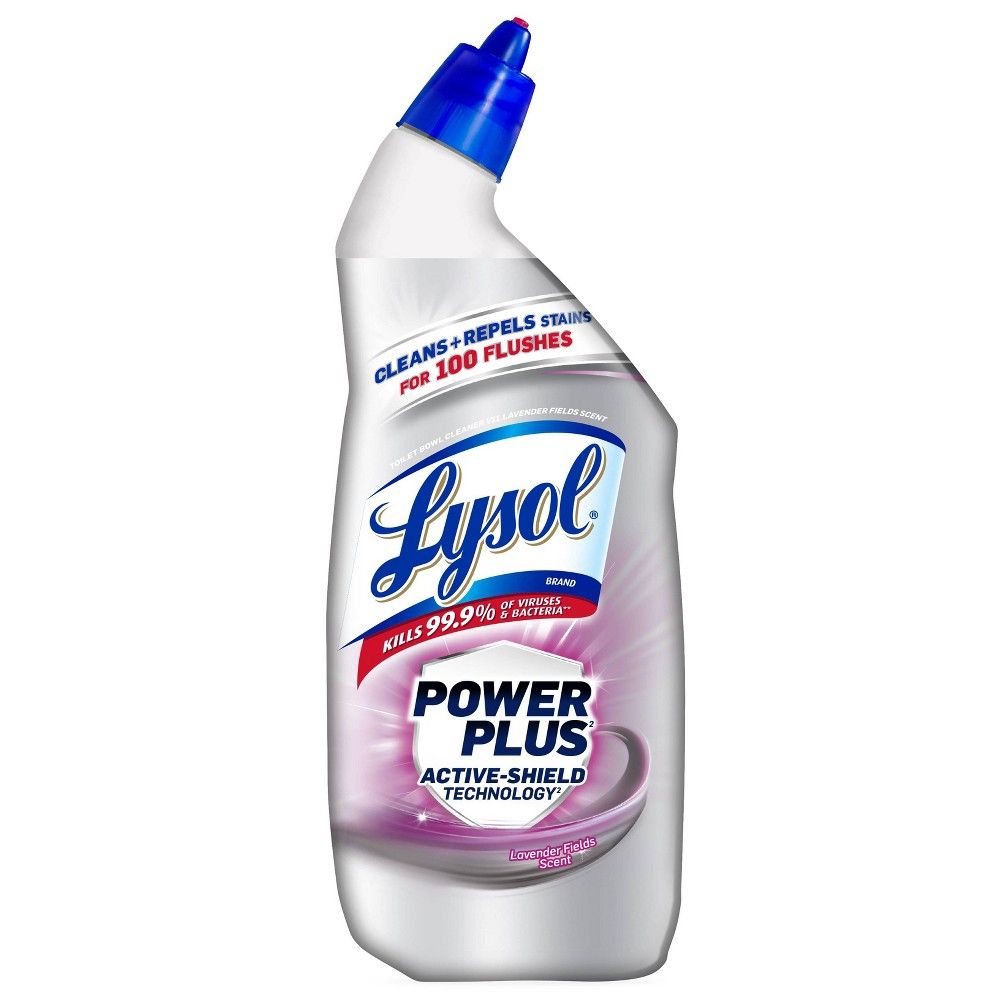 Lysol Power Plus Lavender Fields Toilet Bowl Cleaner 24 Fl Oz In