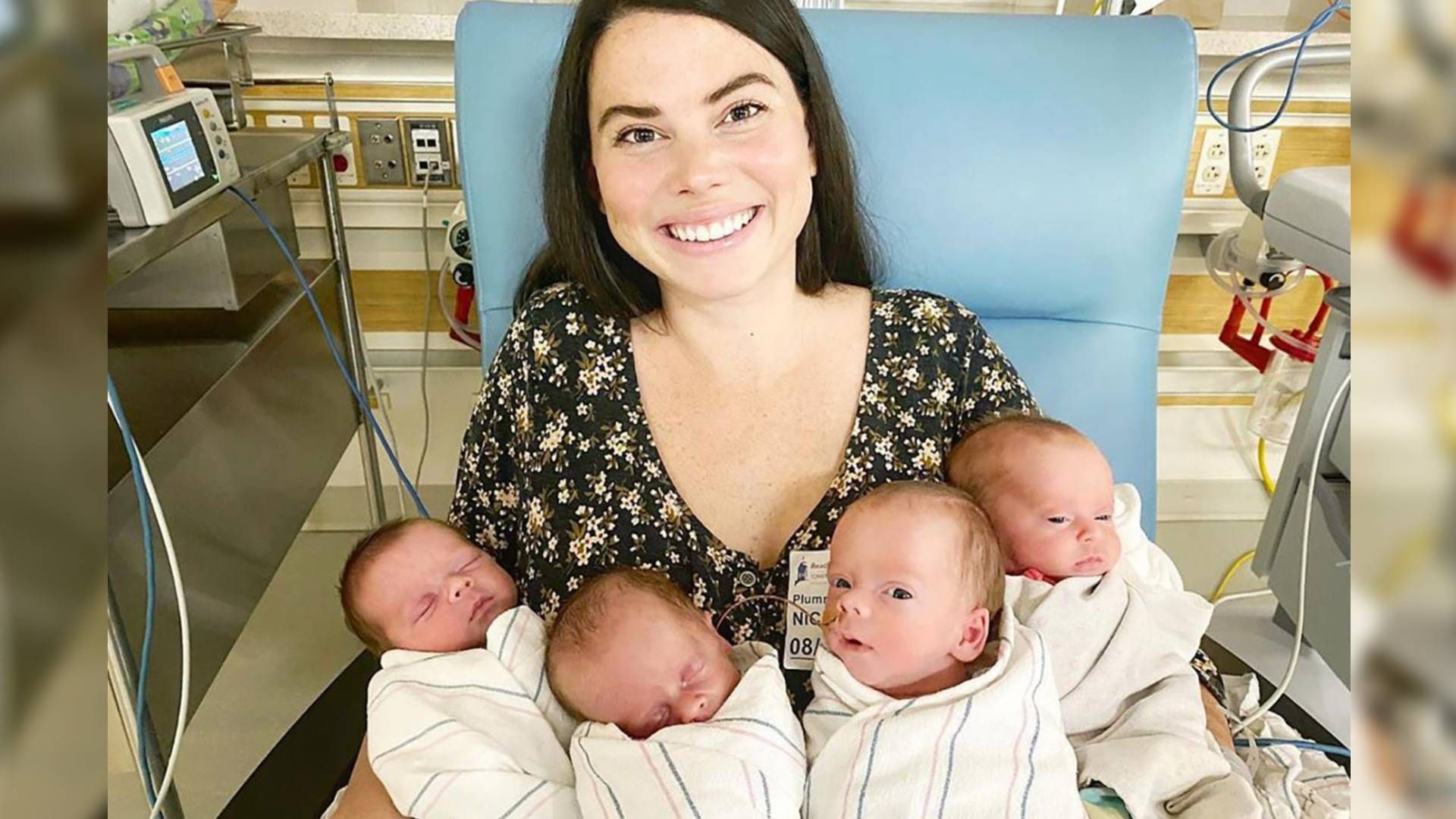 Dort Kardesi Evlat Edindikten Sonra Dorduzu Olacagini Ogrenen Anne Uc Yilda 9 Cocugum Oldu Quadruplets Fostering Children Four Kids