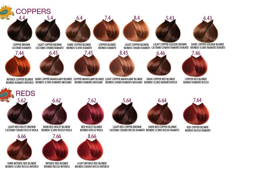 Farmavita Ginger Hair Color Color Color Of Life Farmavita Ginger Hair Color Color Color Of Life