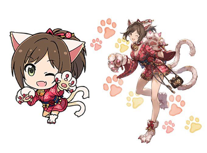 グラブル コラボ画像を元画像と並べてみた Togetterまとめ キャラクターデザイン イラスト コラボ グラブル コラボ画像を元画像と並べてみた Togetterまとめ キャラクターデザイン イラスト コラボ