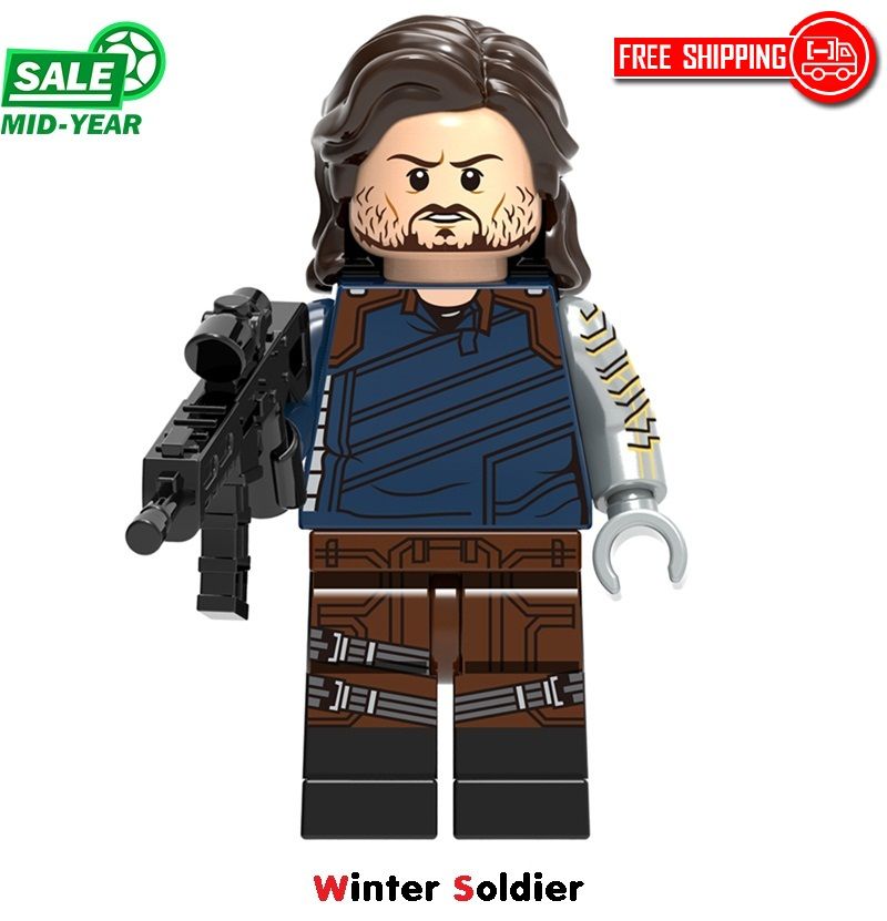 lego winter soldier minifigure lego winter soldier minifigure