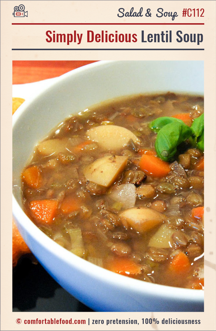 Simply Delicious Lentil Soup Recipe Lentil soup Simply Delicious Lentil Soup Recipe Lentil soup