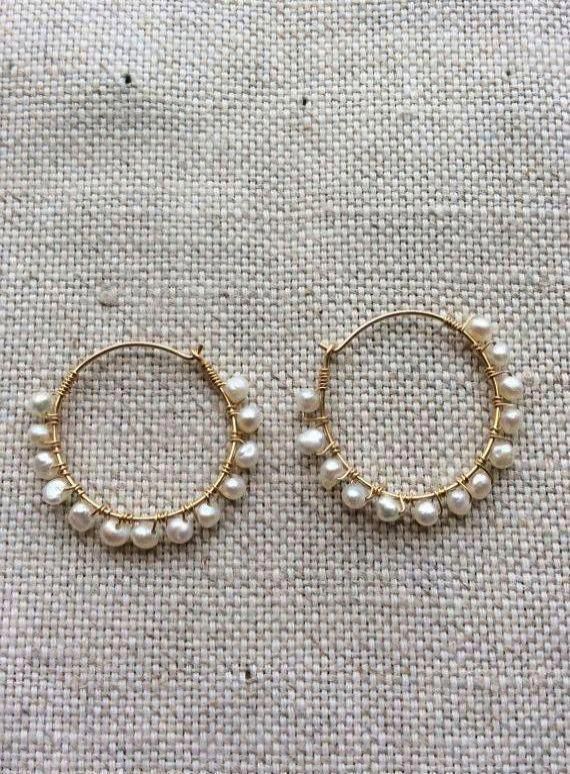 Fashion Round Crystal Earrings Pearl Earrings Circle Geometry Melting Crystal Circle Stud Earrings For Women